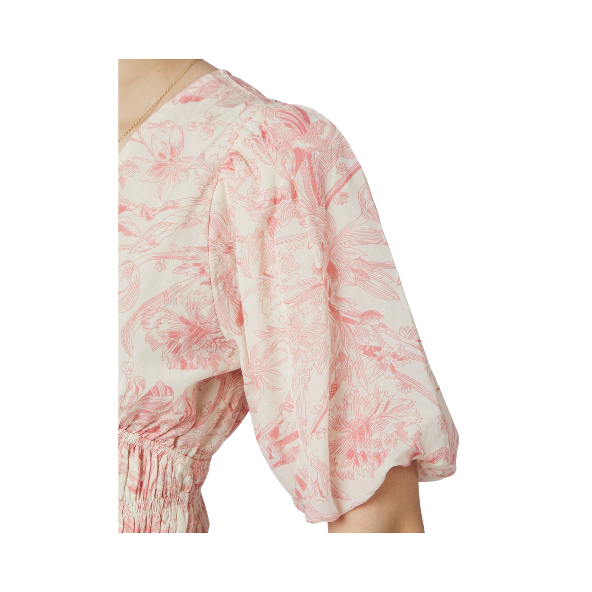 Minutti Print Blouse - Off White