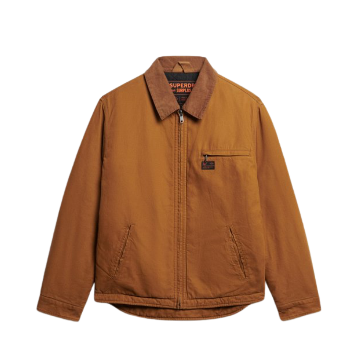 Cotton Canvas Ranch Jkt - 8MA Denim Co Tobacco Brown