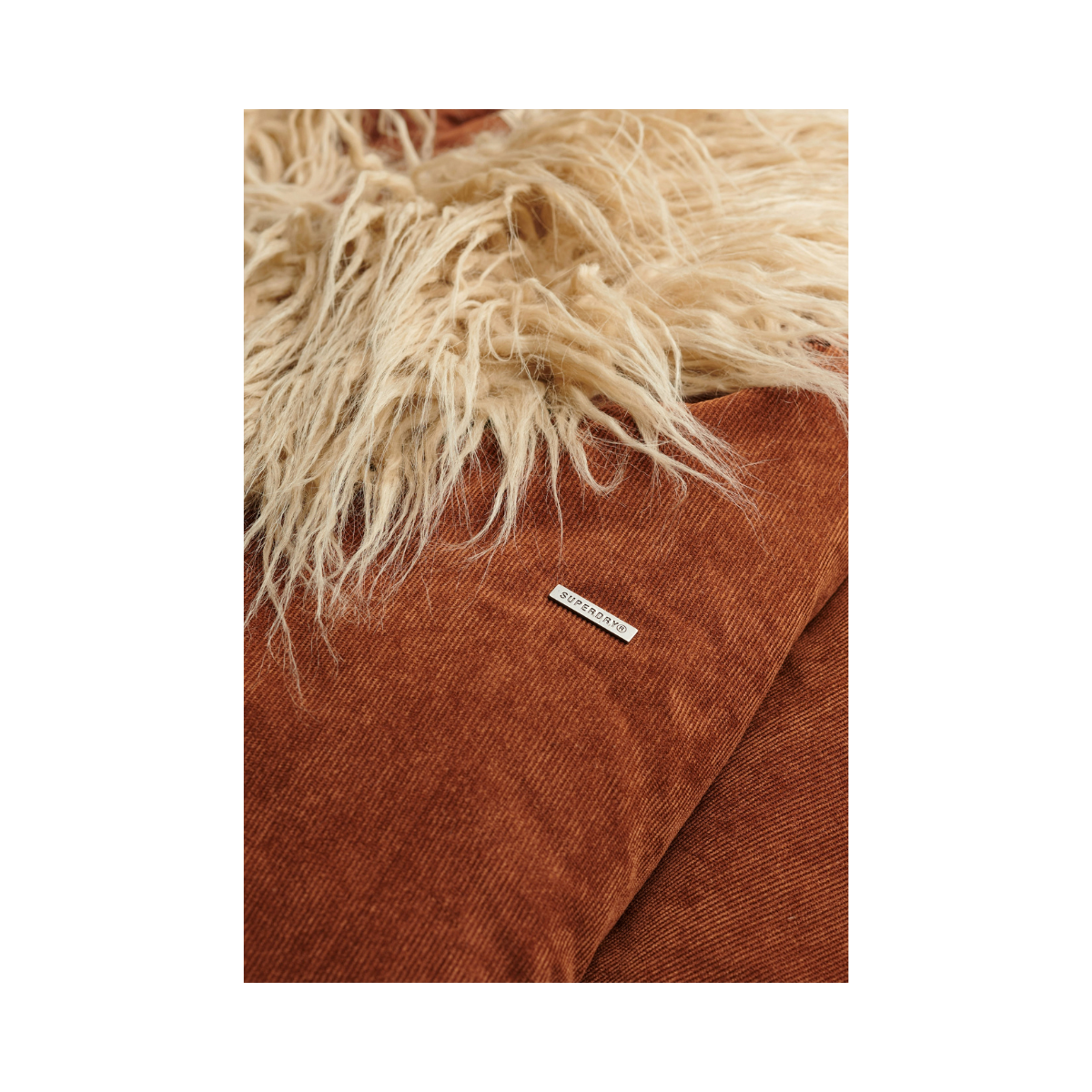 Long Afghan Coat - J8C Rustic Chestnut Brown