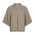 Benuta Fluffy Knit Cardigan - 976 Beige Melange