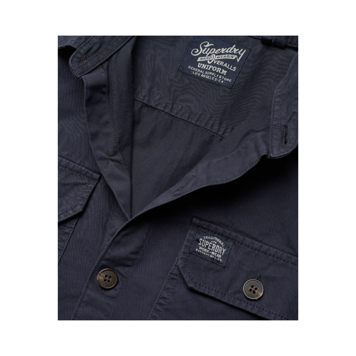 2 Pocket Overshirt - Eclipse Navy