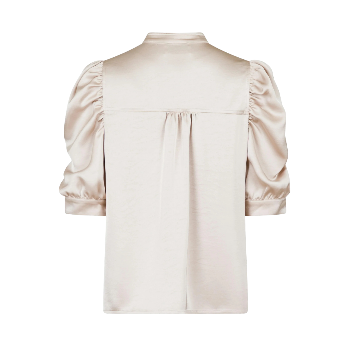 Roella Heavy Sateen Blouse - Champagne