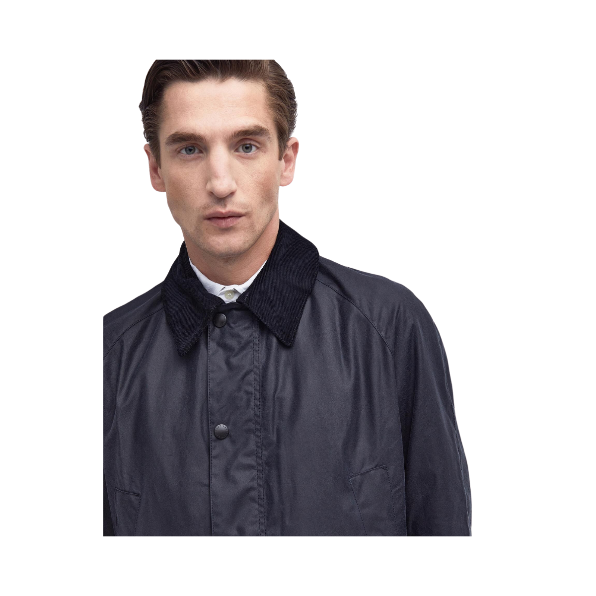 Ashby Wax Jacket - Navy