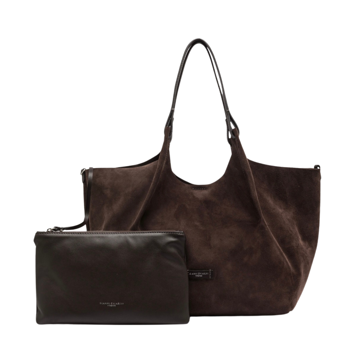 Dua Suede Bag - Moka