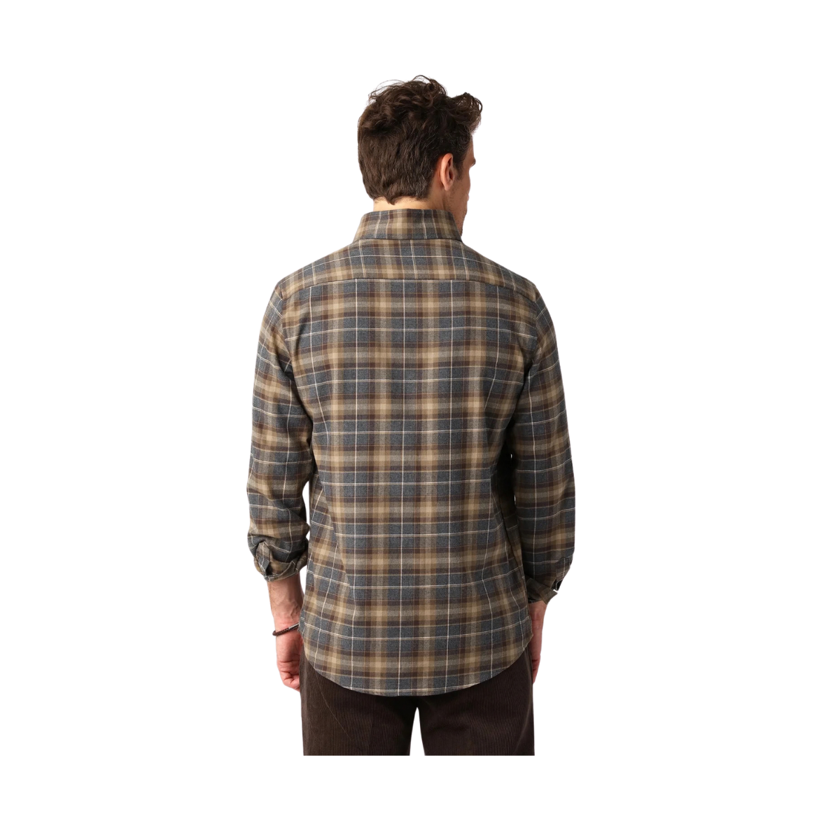Flannell Shirt - Brown Check
