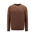 Wool Crewneck Sweater - Brown