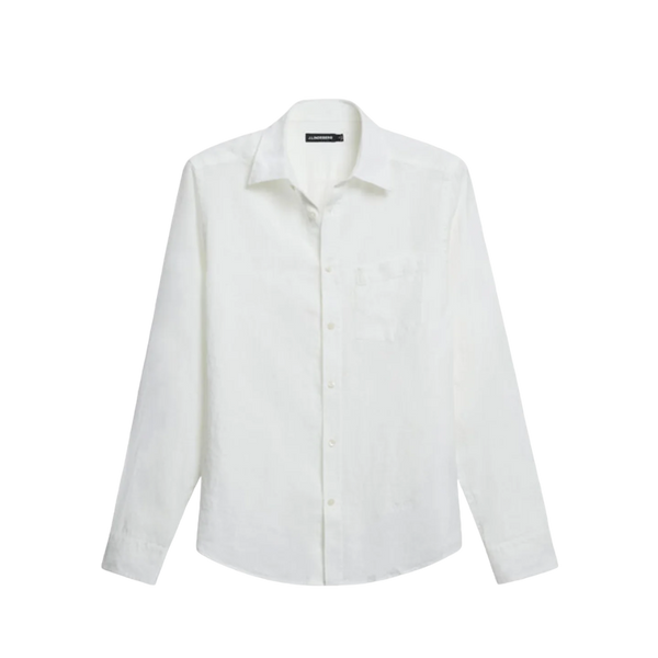 Clean Linen Slim Shirt - White