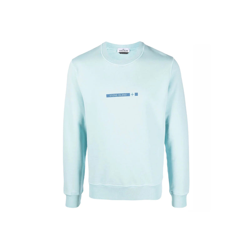 Micro Graphics Four Print Sweatshirt - Blue