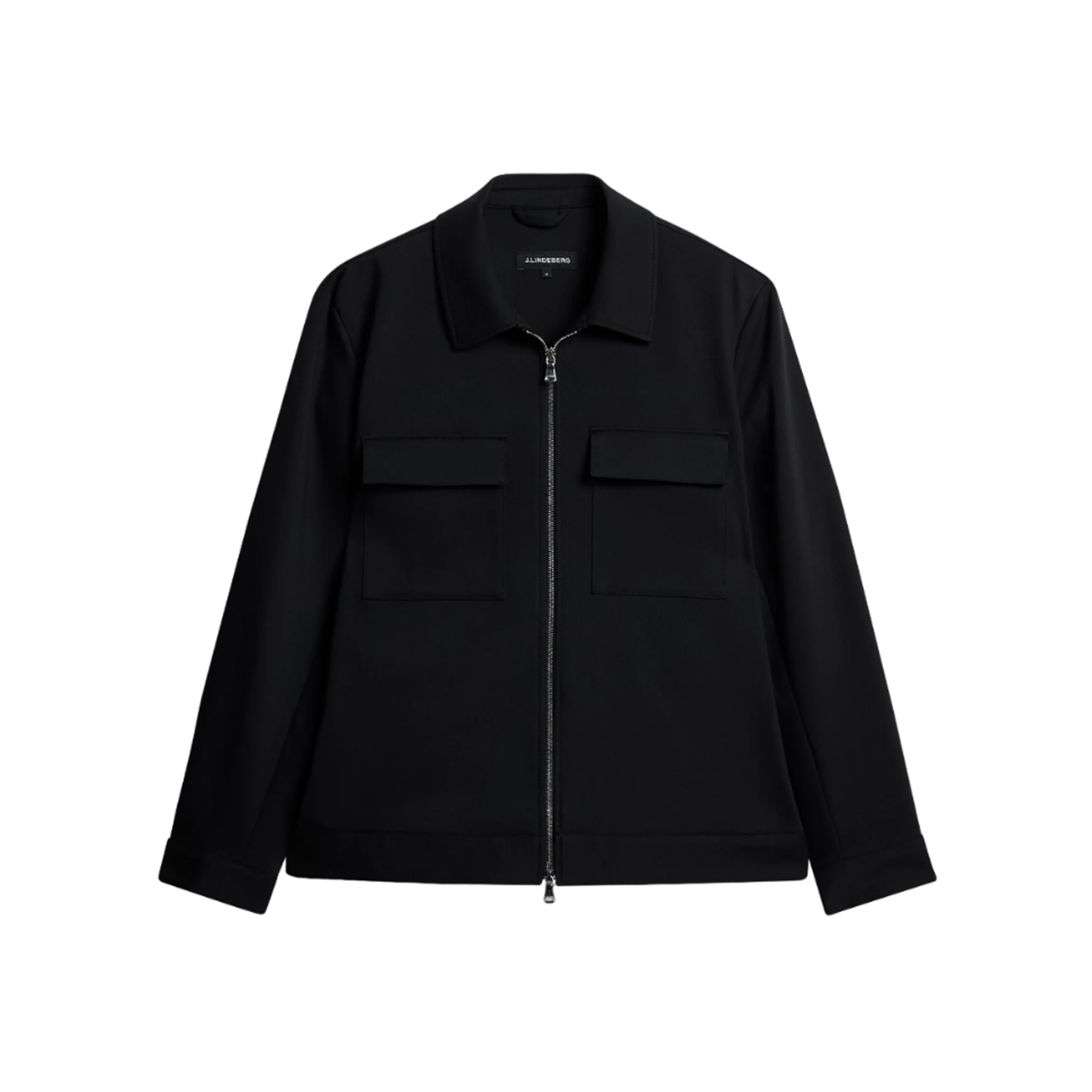 Jarod Cotton Overshirt - Black