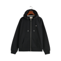 SHIELD ZIP HOODIE - Black