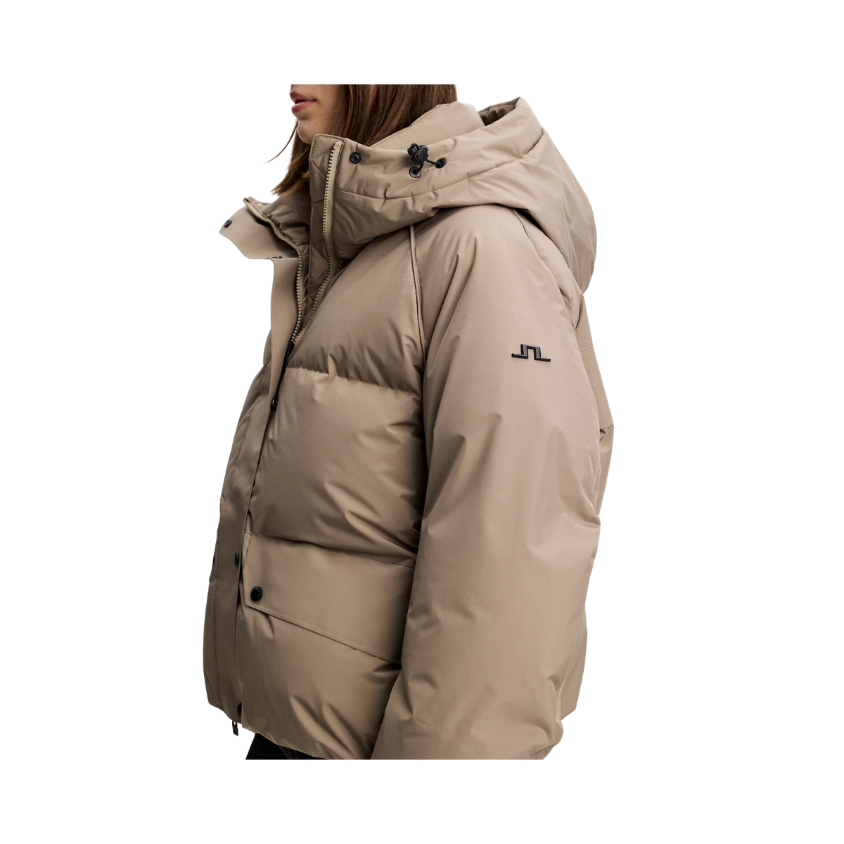 Lea Down Jacket - Brindle