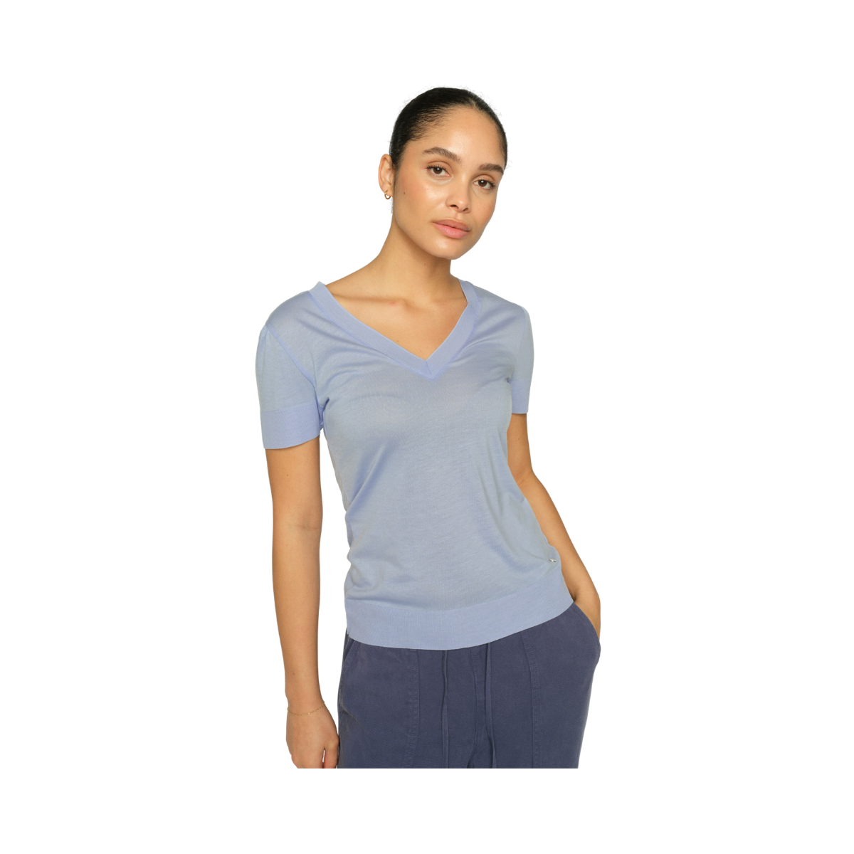 MMSink V-SS Tee - Brunnera Blue