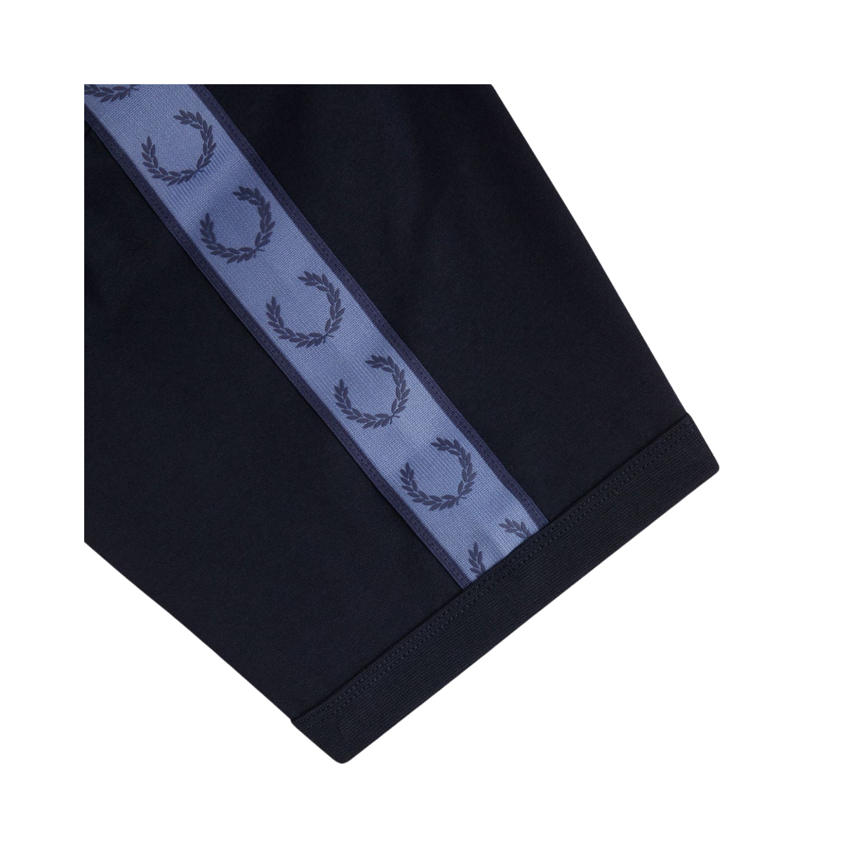 Contrast Tape Ringer Tee - Navy