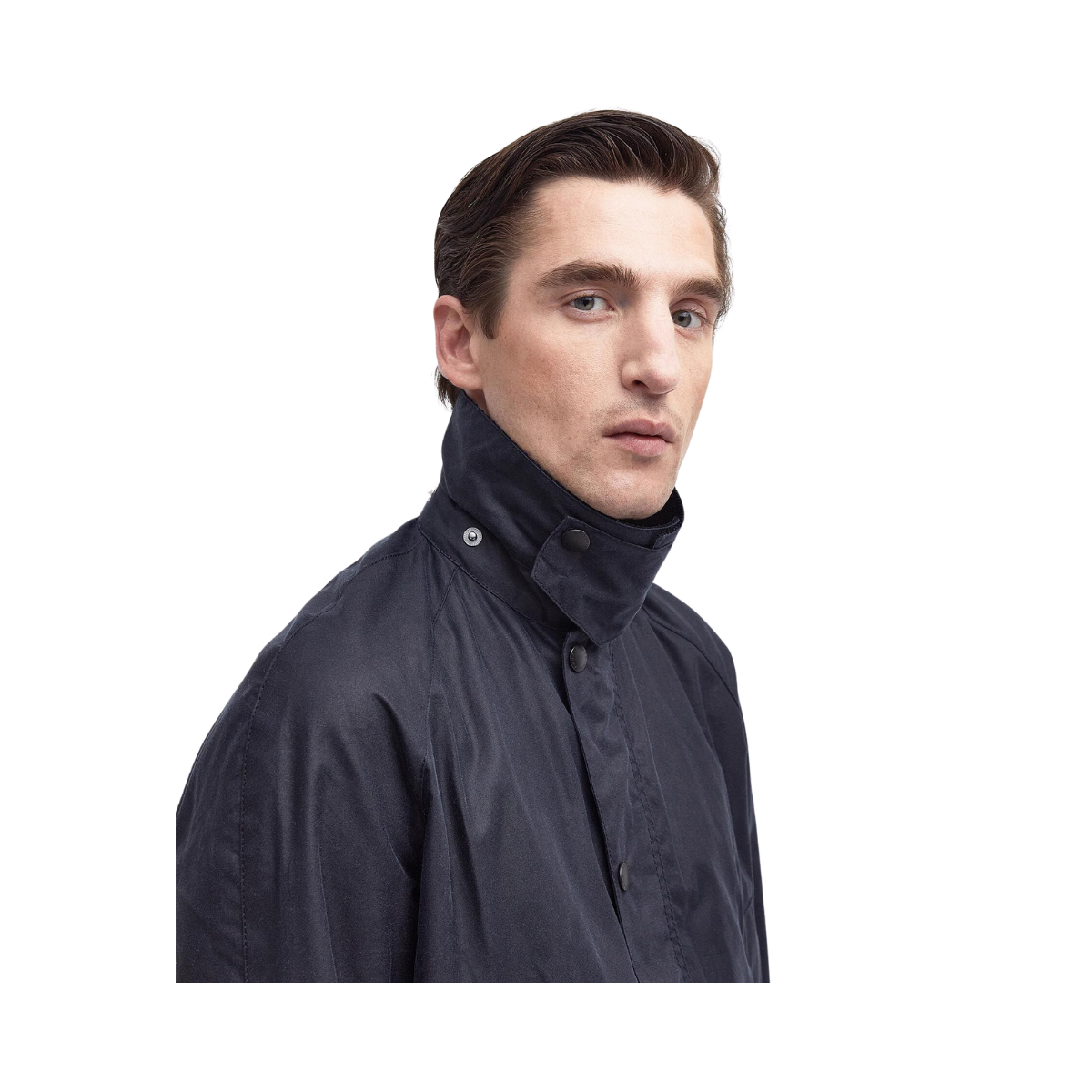 Ashby Wax Jacket - Navy