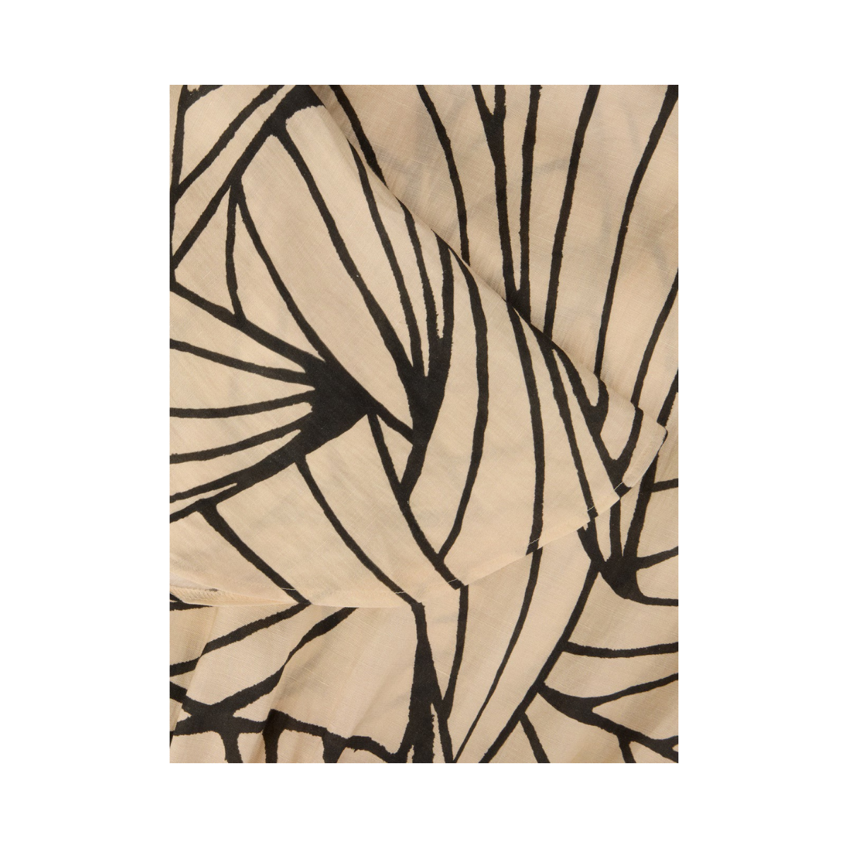 Leonora Dress - Light Beige Pattern
