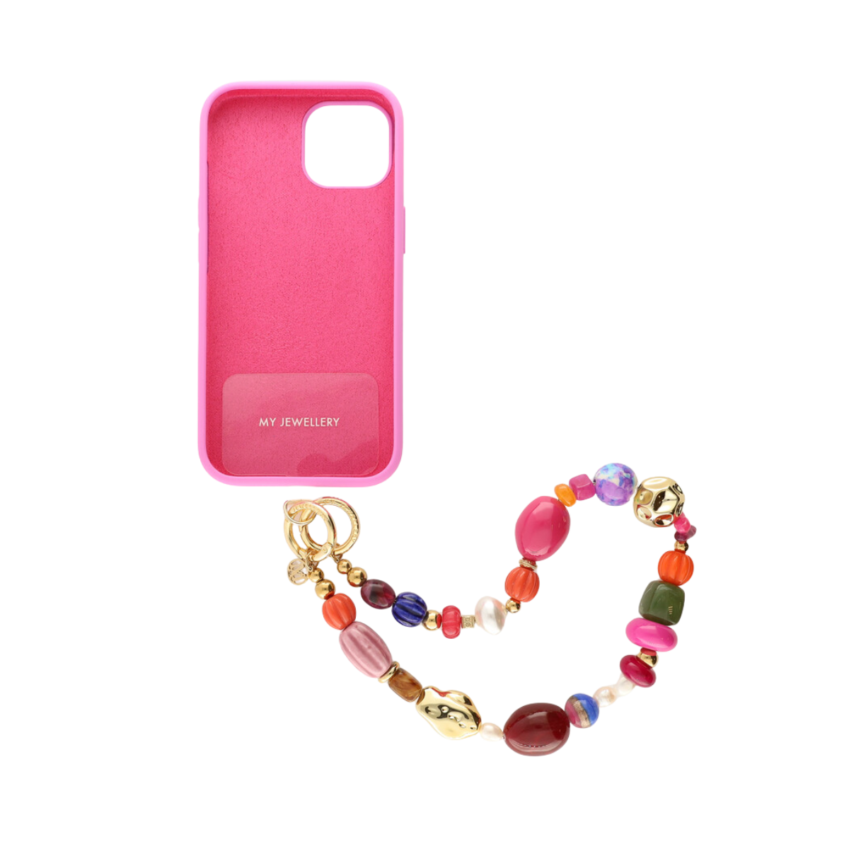 Cord strap transparant - Multicolor