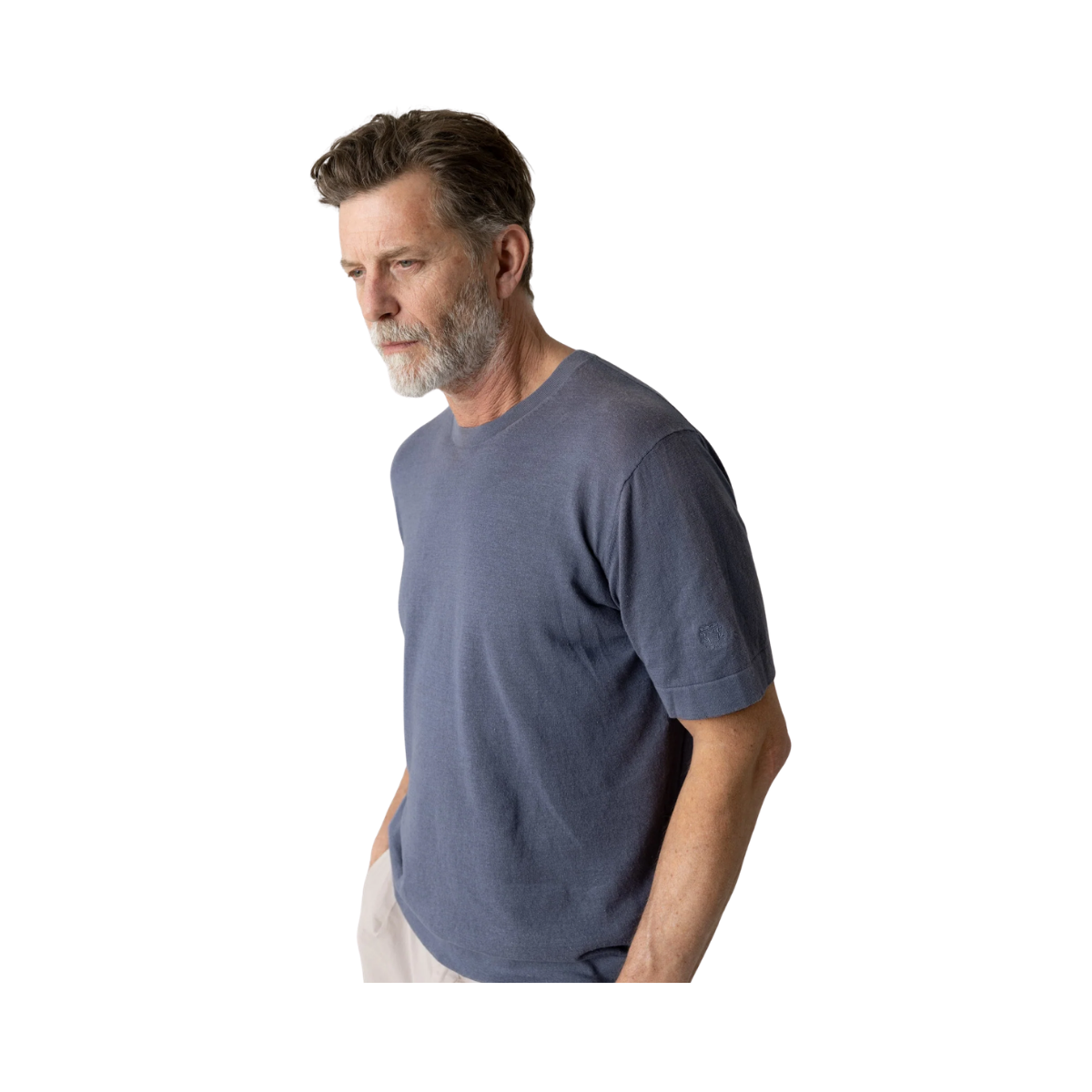 MMGCrowe Knit Tee - Flint Stone