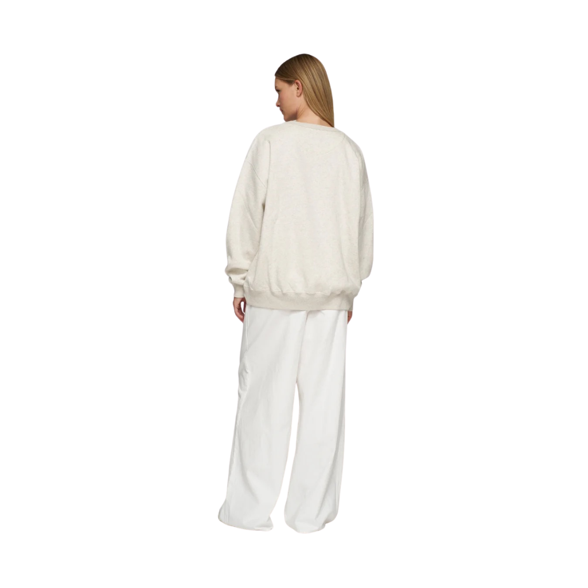 Statement SWEATER - Soft white melee
