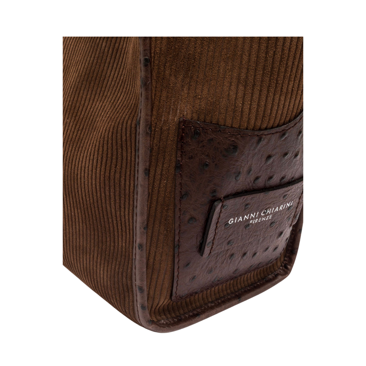 Marcella Suede Shopping Bag - Espresso