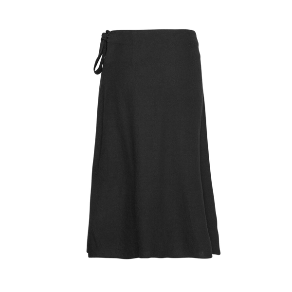Ginia Wrap Skirt - Black