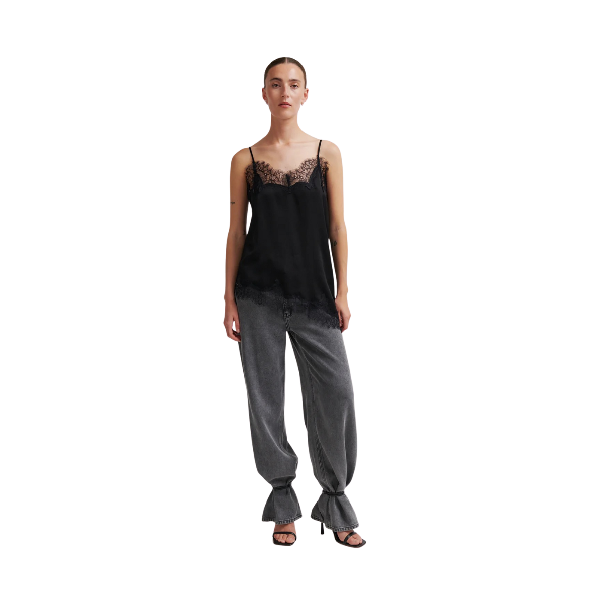 Lacia Strap Top - 8001 Black