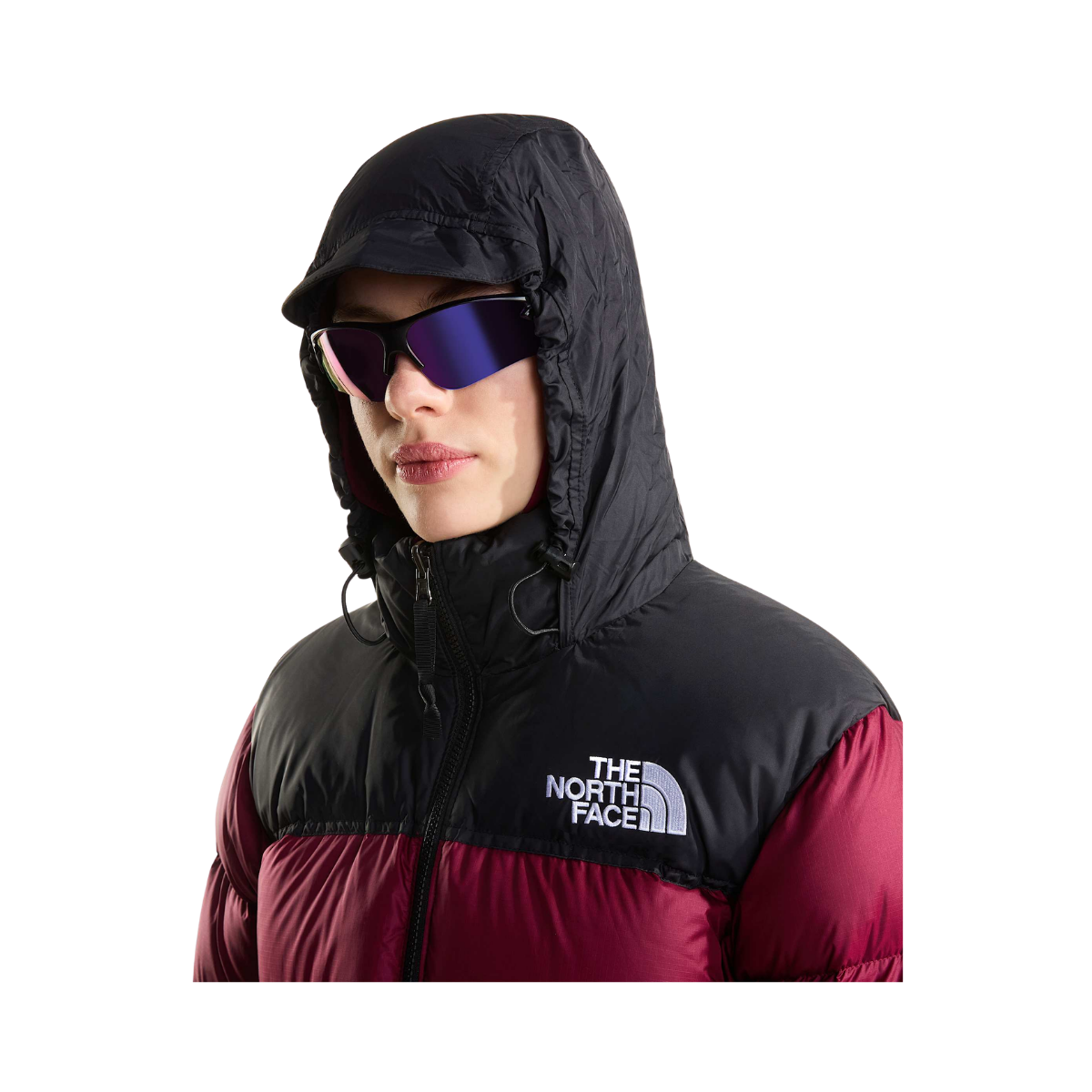 W Retro Nuptse Jacket - Burgundy Crush