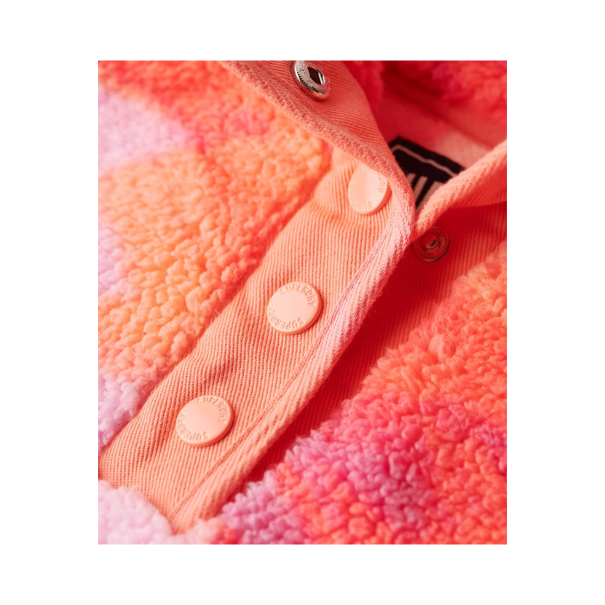 Super Soft Printed Half Zip - 2TI Brush Camo Coral