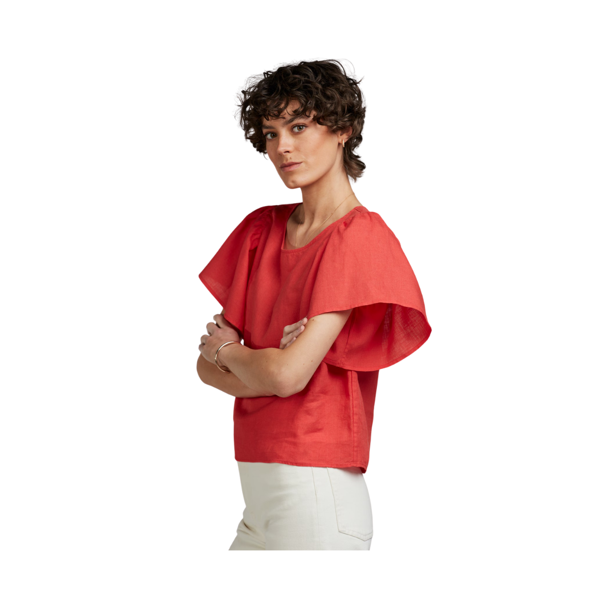 Leona Blouse - Red
