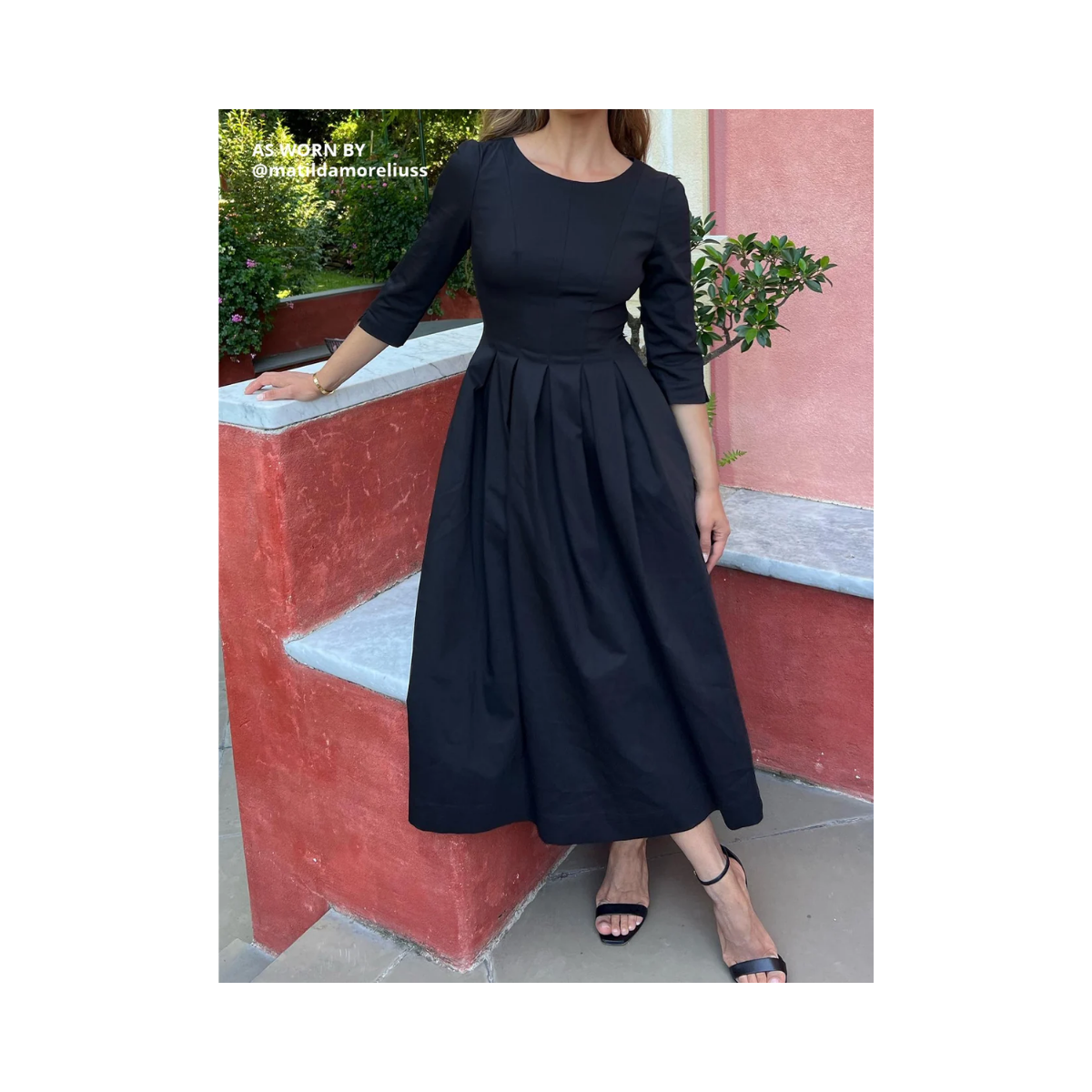 Julitta 3 Dress - BLACK