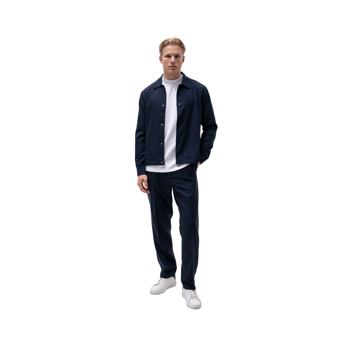 Blake Overshirt - Navy