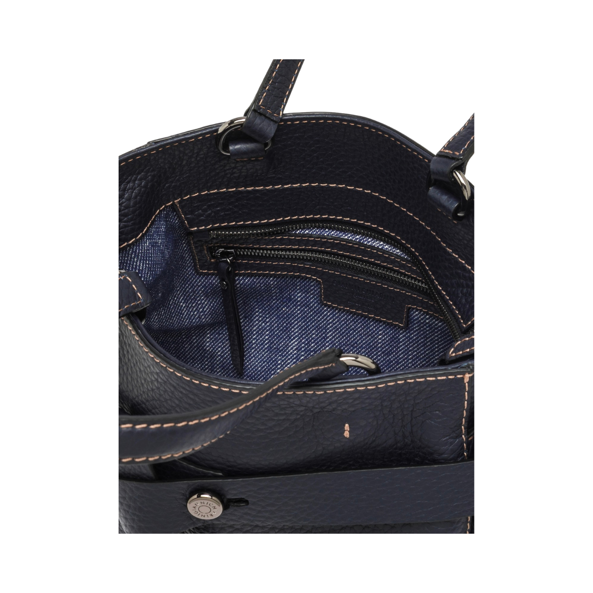 Miranda Leather Handbag - Notturno