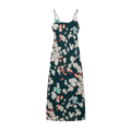 Printed Maxi Slip Dress - Ink Cherry Blossom