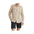 Douglas Linen Shirt - Khaki