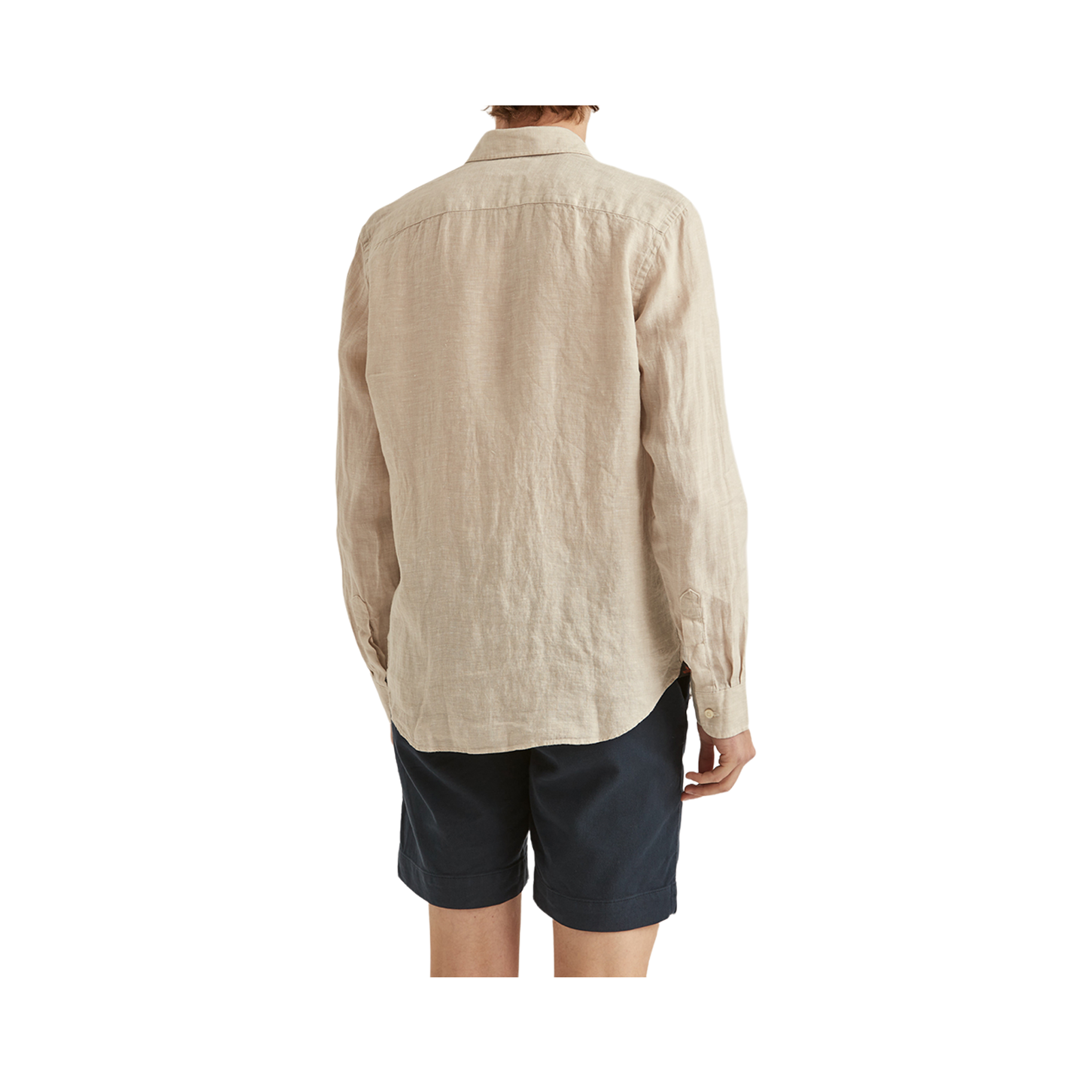 Douglas Linen Shirt - Khaki