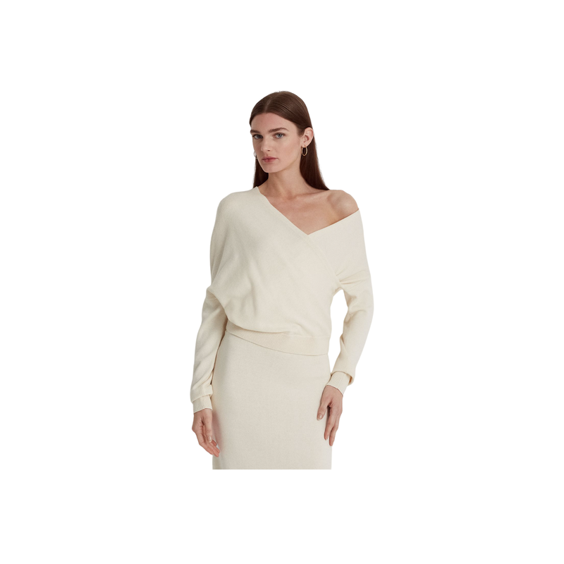 Retvey Long Sleeve Pullover - White