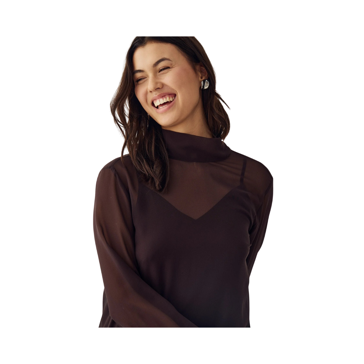 Latania Dress - Chocolate