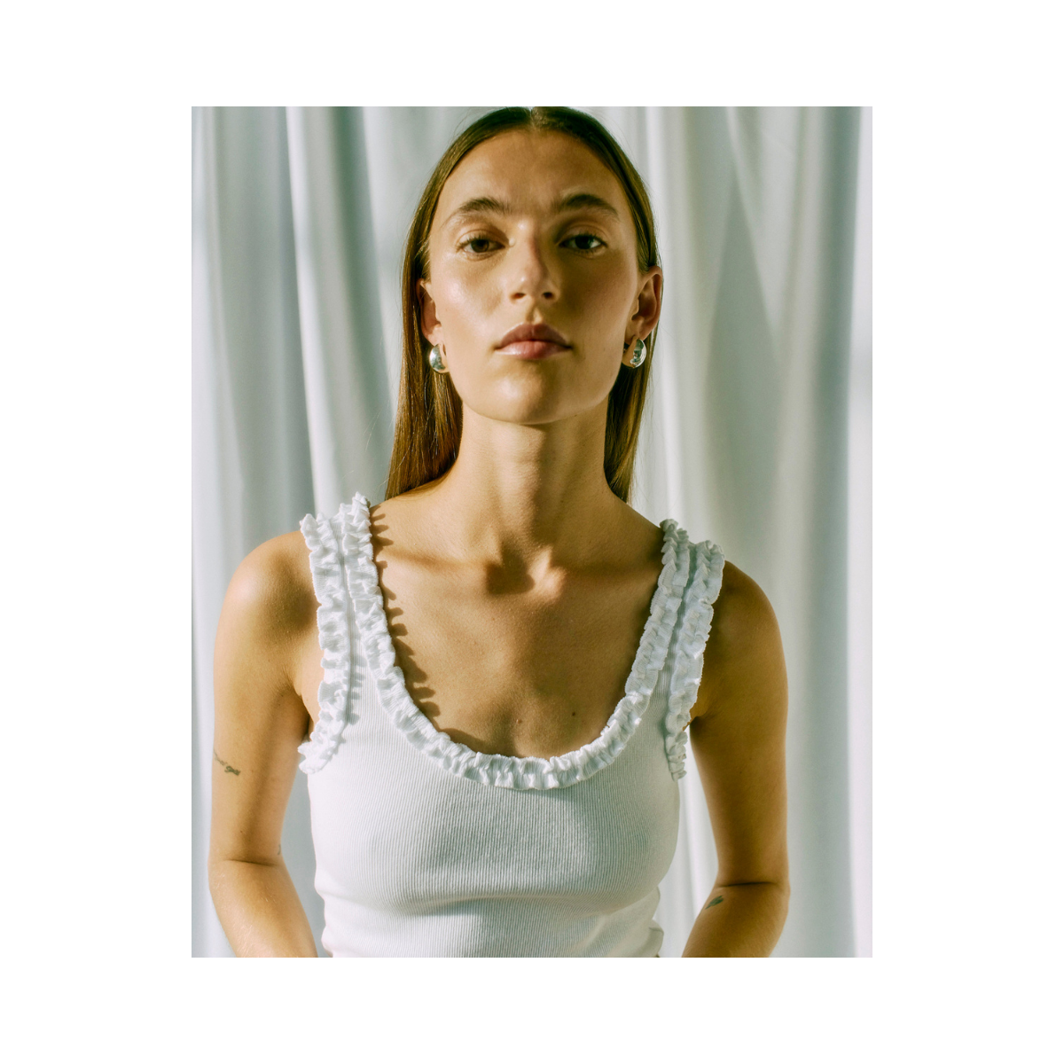 CMSiv Top - Bright White