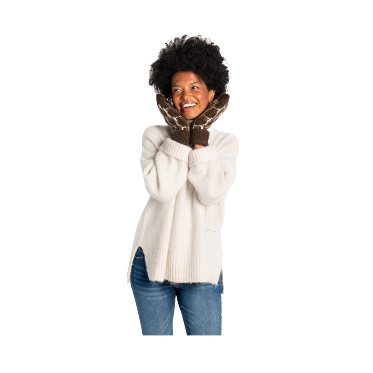 Noelle Sweater - White Alyssum