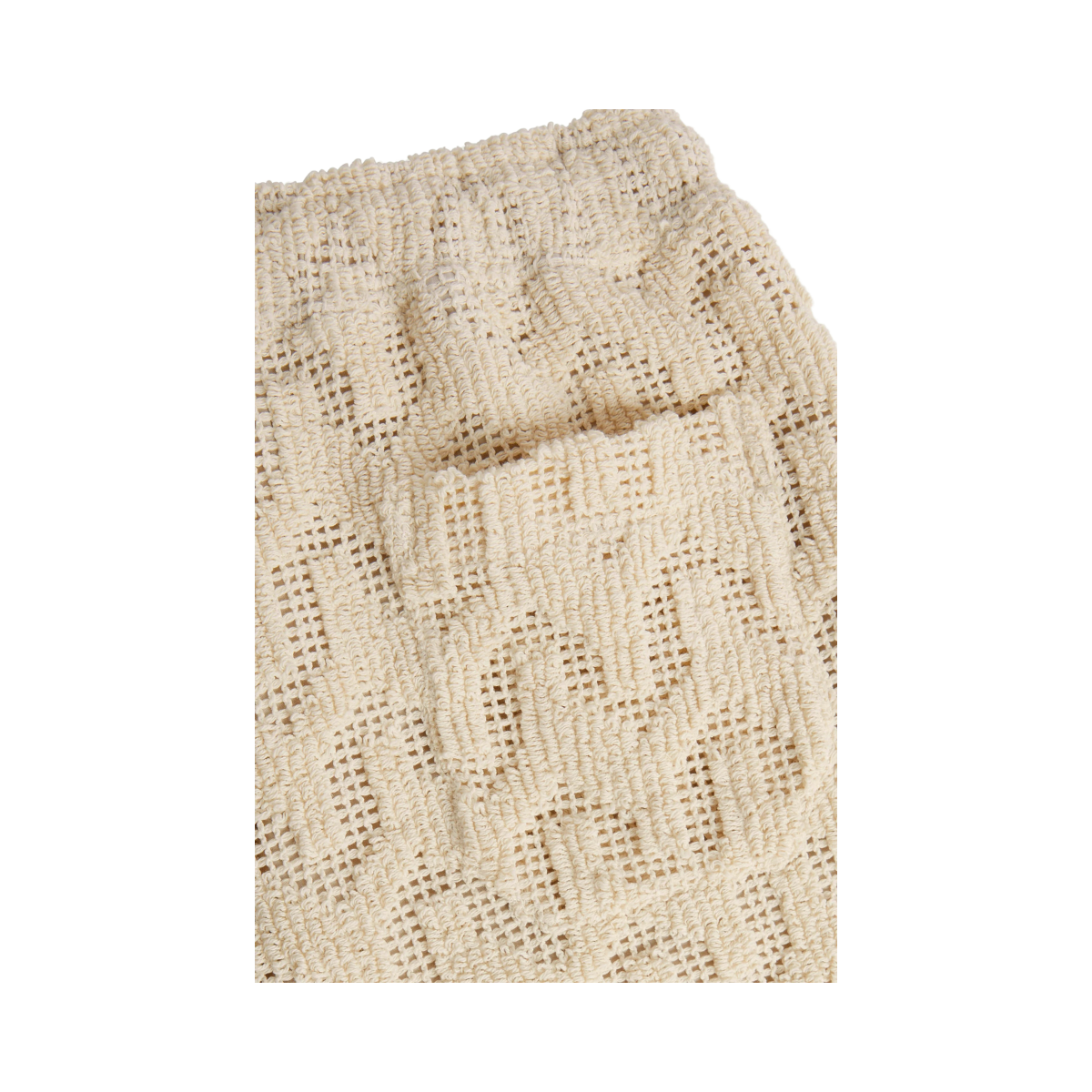 Atlas Crochet Shorts - Beige