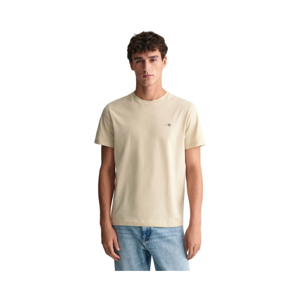 Reg Shield Ss T-Shirt - Beige