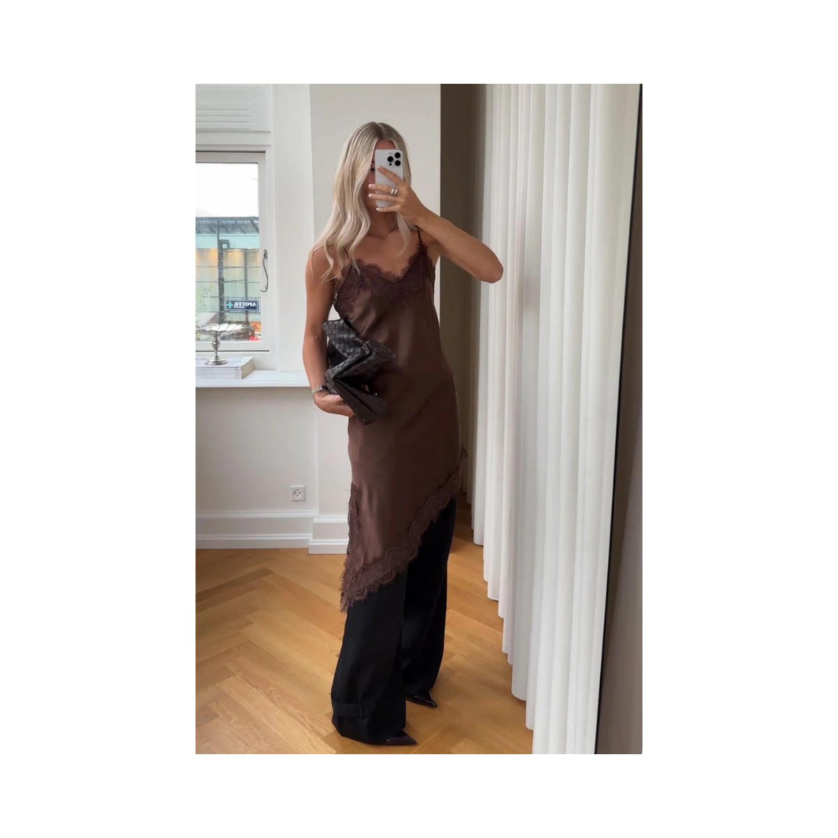 N-Mariel Dress - Chocolate