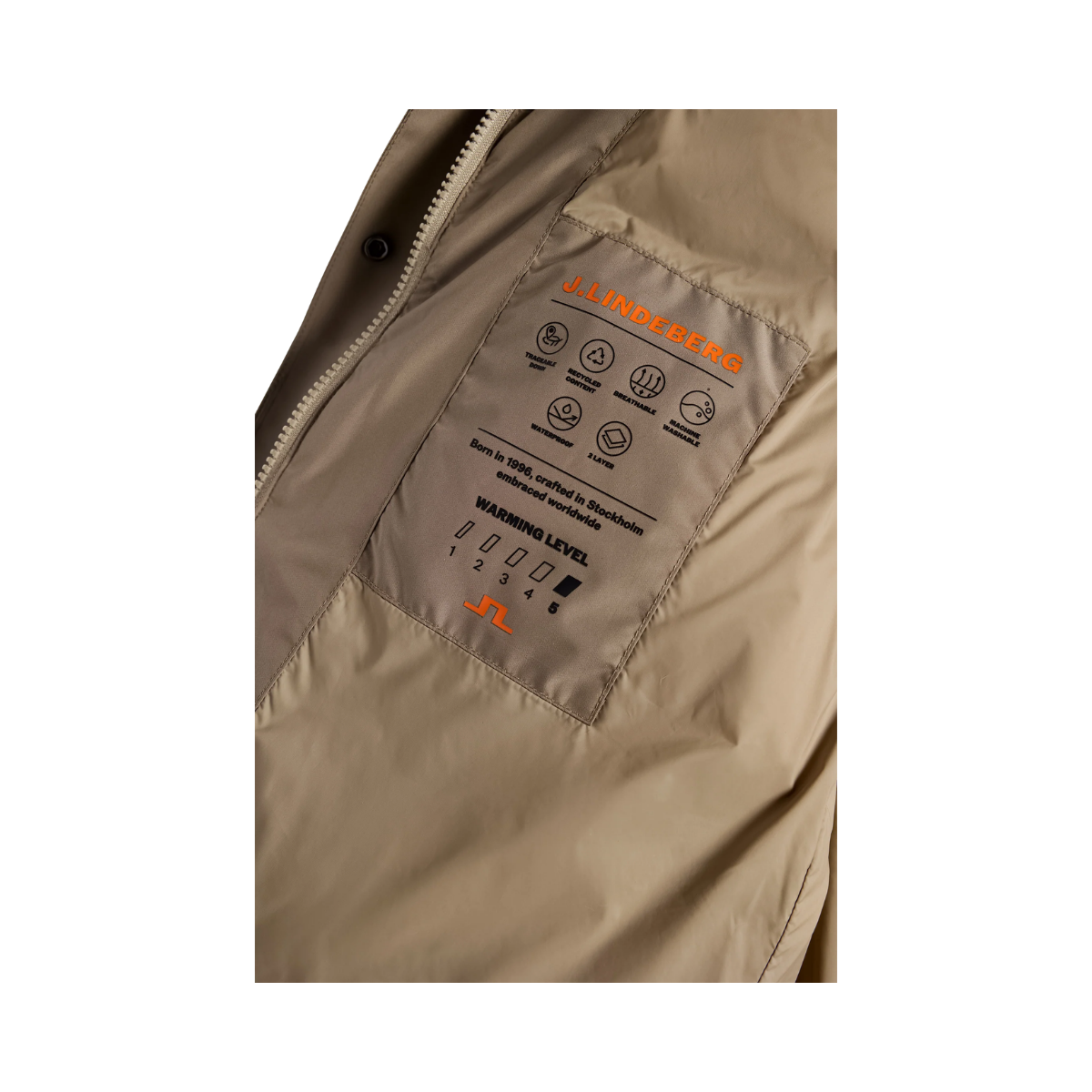 Lea Down Jacket - Brindle