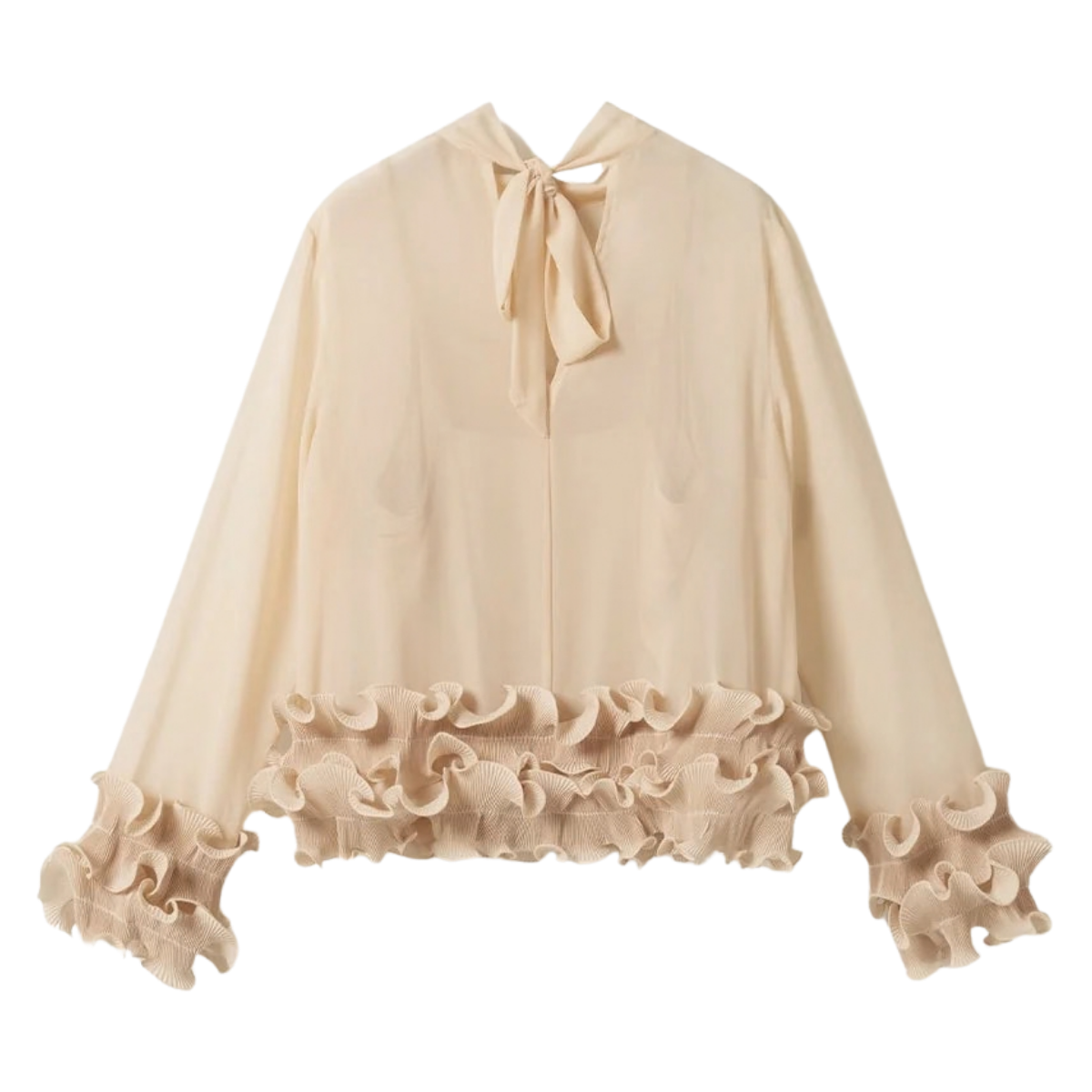 N-Latanietta Blouse - Ivory