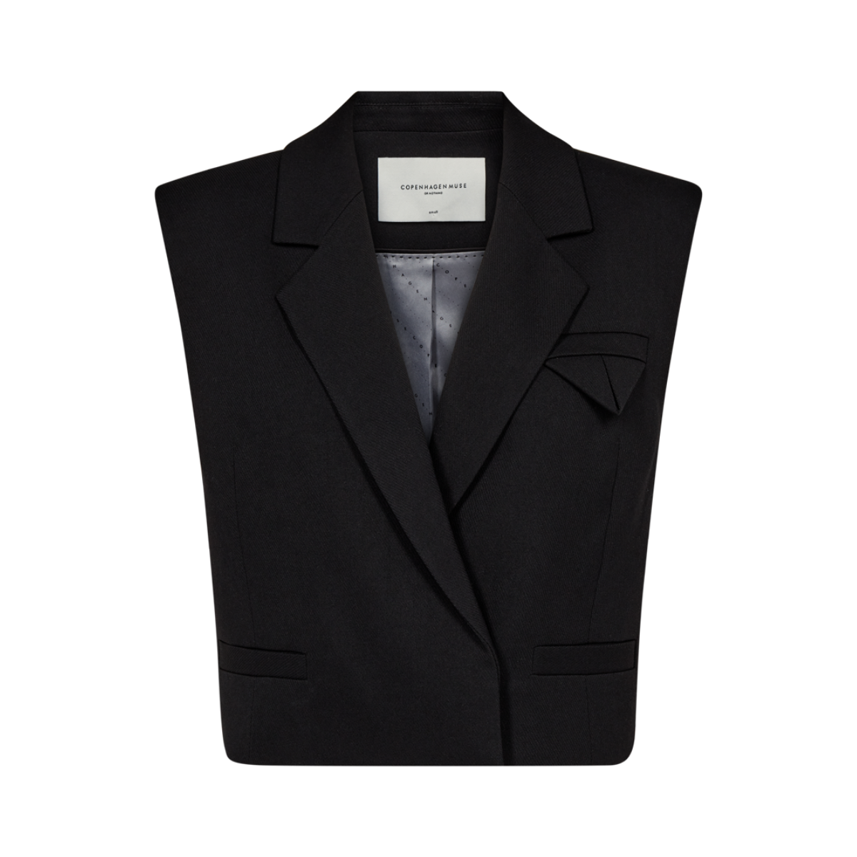 CMTAILOR-SHORT-WAISTCOAT - Black