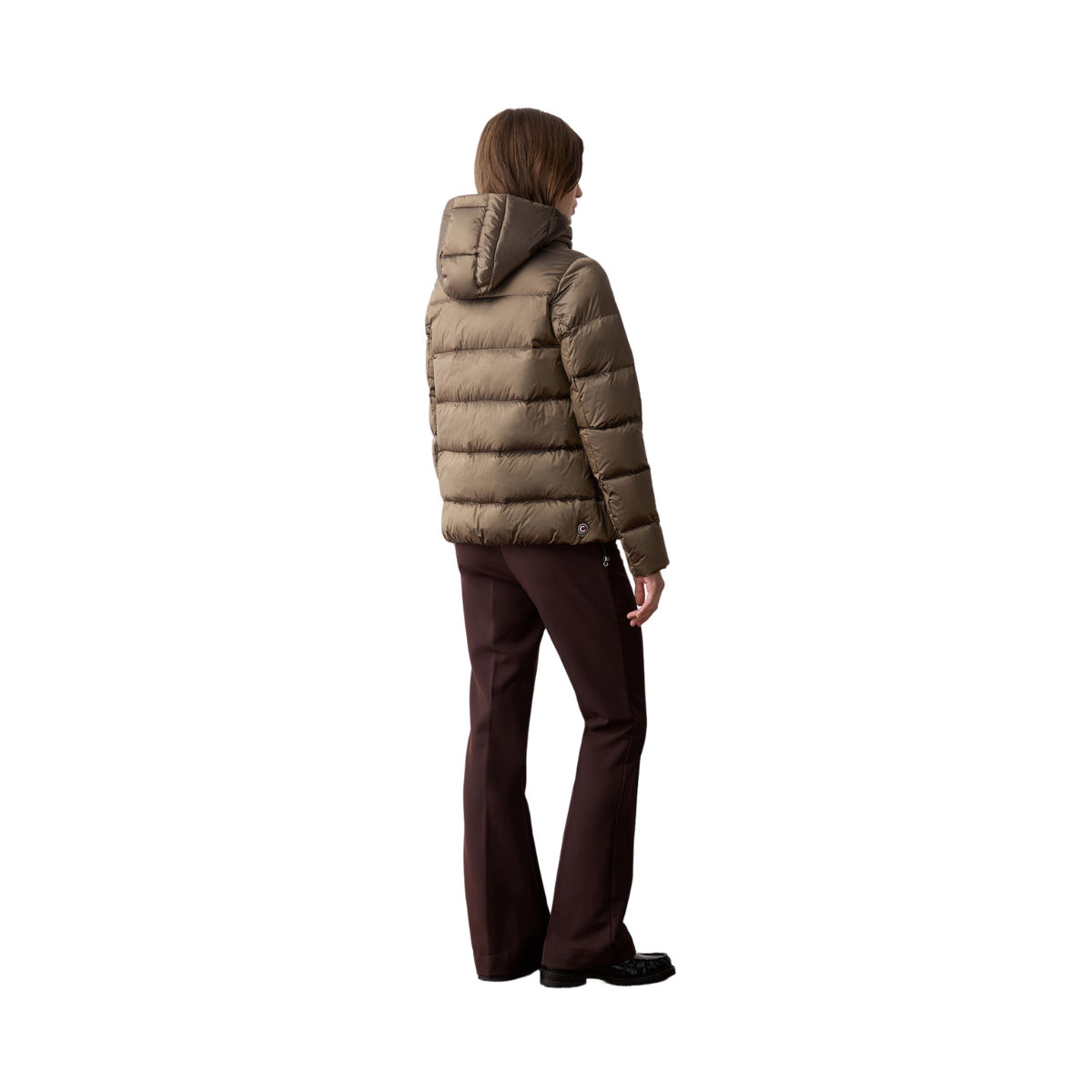 LADIES DOWN JACKET - Brown