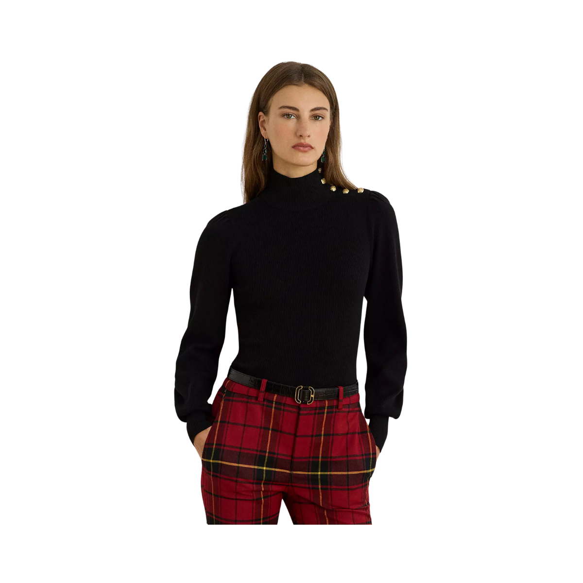 Dworina Pullover - Polo Black