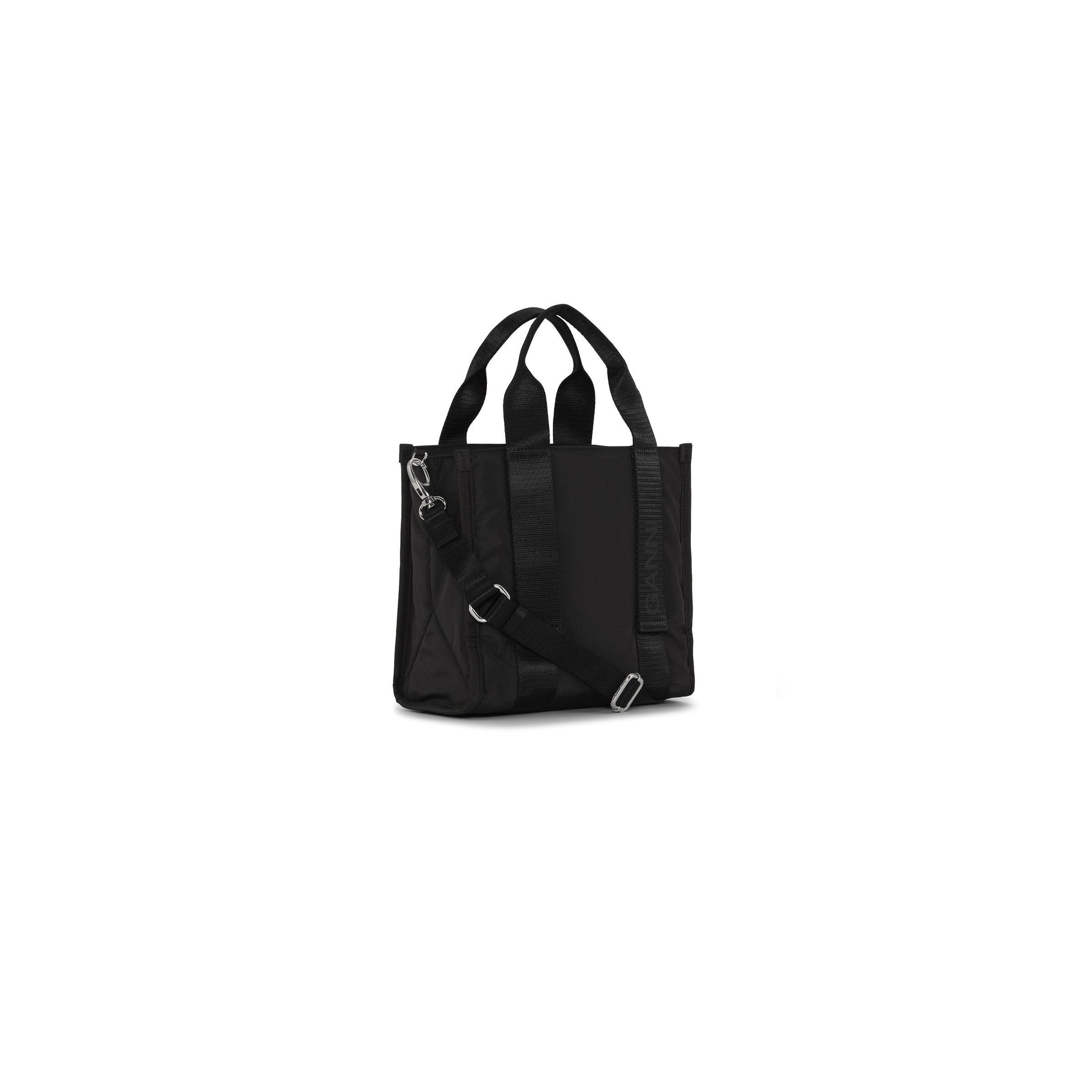 Recycled Tech Small Tote - Black