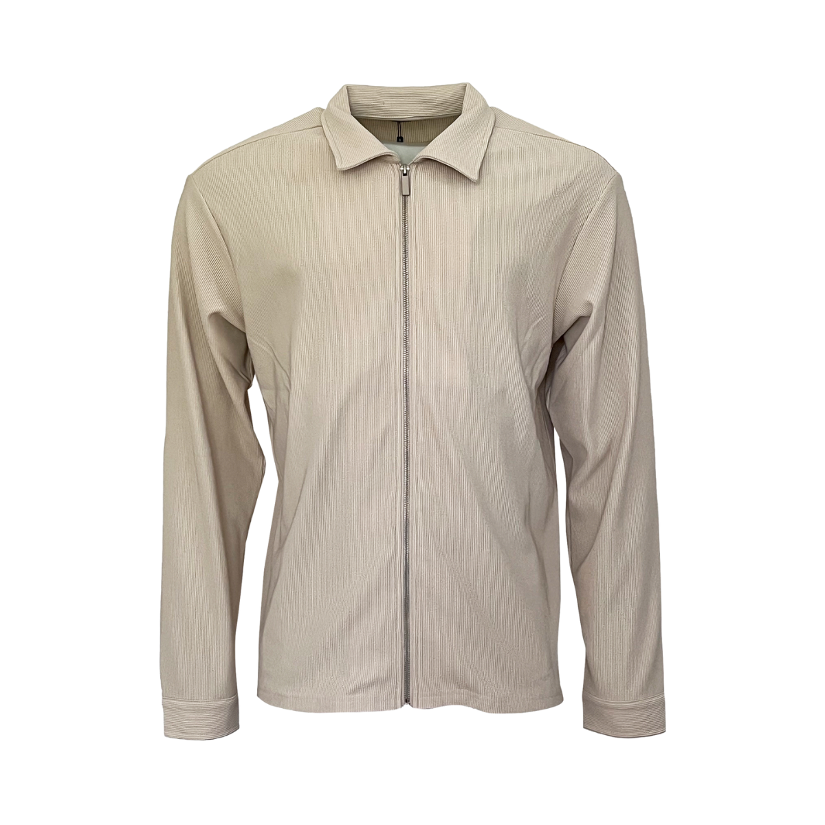 Alonzo Zip Shirt - Beige