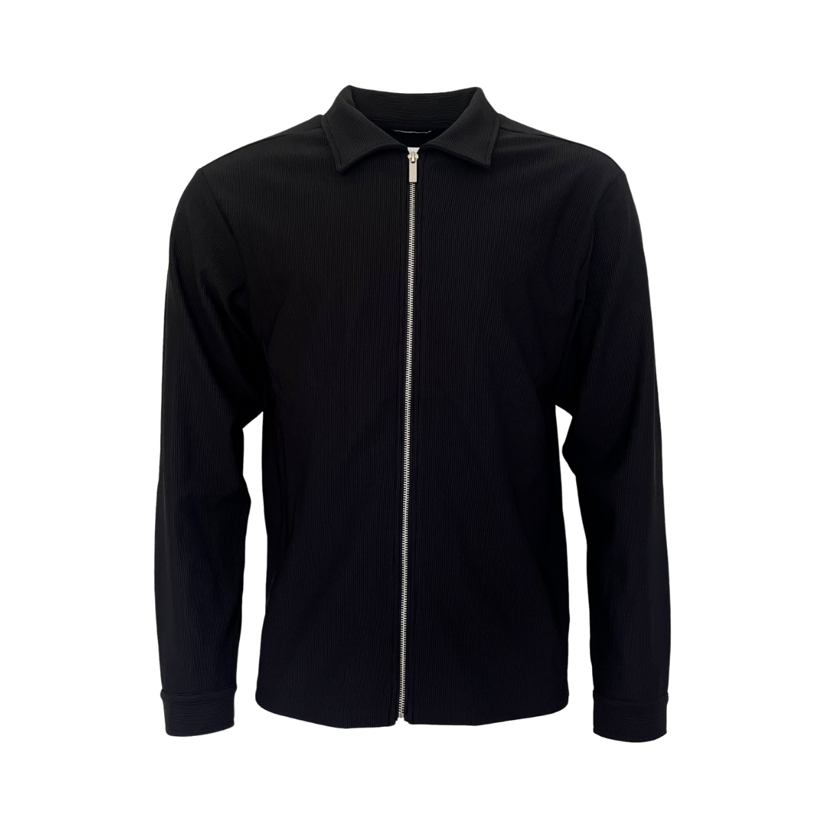 Alonzo Zip Shirt - Black