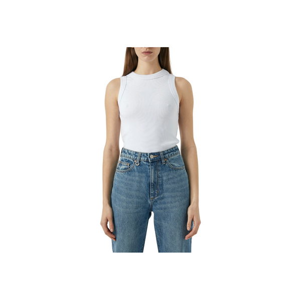 Jonesy Singlet - White